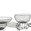 Draadmand 25 cm zwart Cluster
