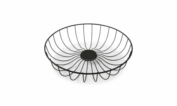 Draadmand 35 cm zwart Octo