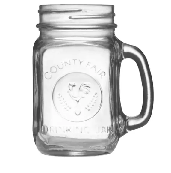 Drinkglas Mason Jar met oor 48,8 cl Libbey