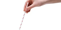 Drinkrietjes papier Stars 50 stuks