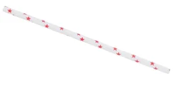 Drinkrietjes papier Stars 50 stuks