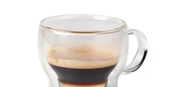 Dubbelwandig koffie-thee glas 230 ml