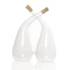 Duofles met kurk 12,1 x 13 cm