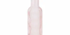 Fles 1 liter met kurk Raya Roze