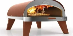 Gas pizzaoven terracotta 40 cm x 67 cm ZiiPa