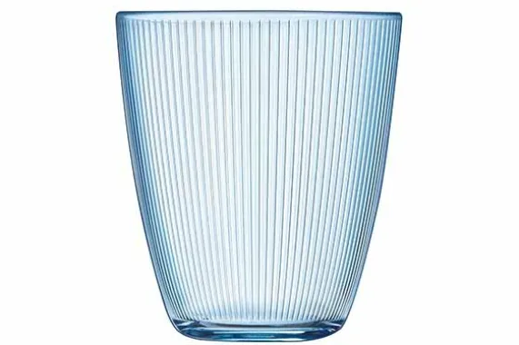Glas 31 cl Concepto Stripy blauw