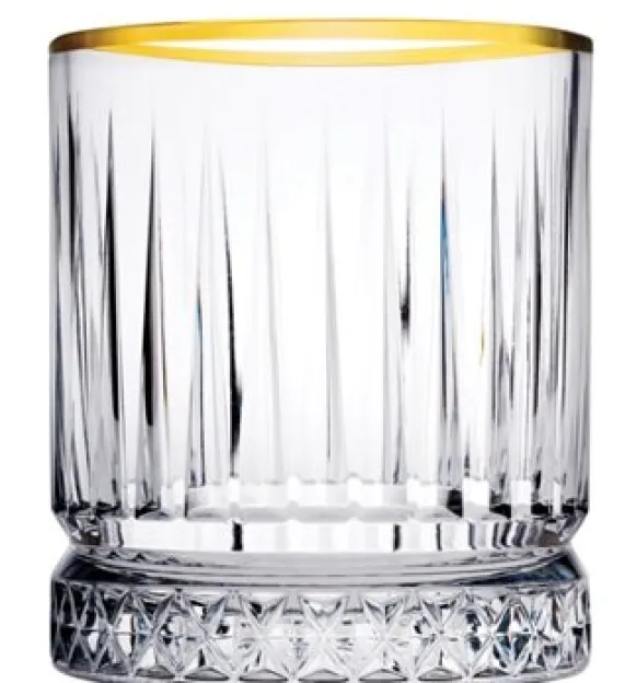 Glas 21 cl Elysia gouden rand