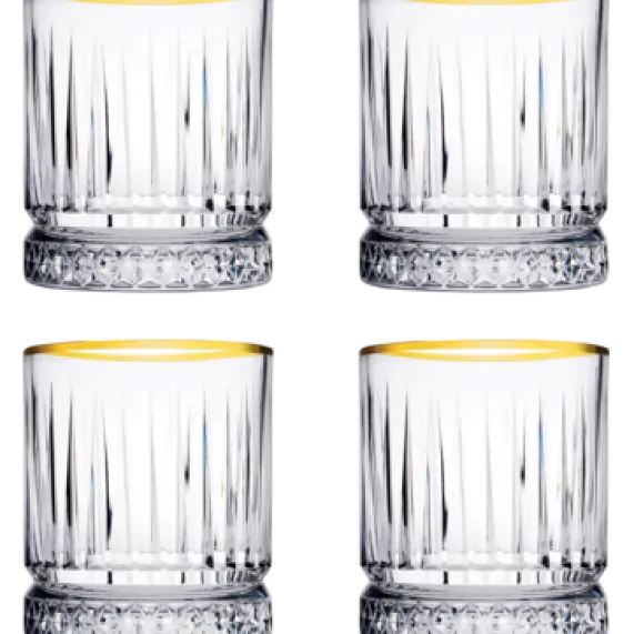 Glas 21 cl Elysia gouden rand