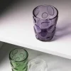 Glas 33 cl Spot paars
