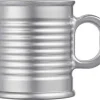 Glazen beker met oor 32 cl zilver Conserve Moi