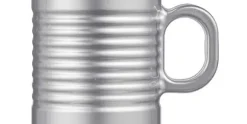 Glazen beker met oor 32 cl zilver Conserve Moi