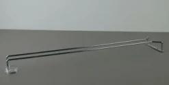 Glazenrek 40 cm inox