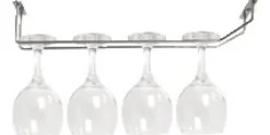 Glazenrek 61 cm inox