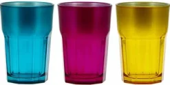 Glazen set van 3 stuks 38 cl Dark New Hollywood