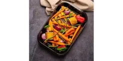 Grillpan 21 cm Castard mat zwart gietijzer
