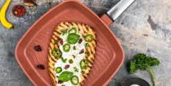 Grillpan 28 cm Rood Performance Series Inductie Westinghouse