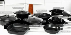 Grillpan 28 cm Zwart Performance Series Inductie Westinghouse