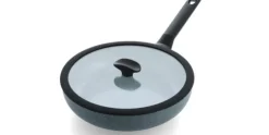 Hapjespan BK Blue Label Granite 28cm met deksel