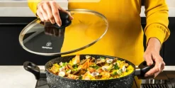 Hapjespan 32 cm Black Marble Westinghouse