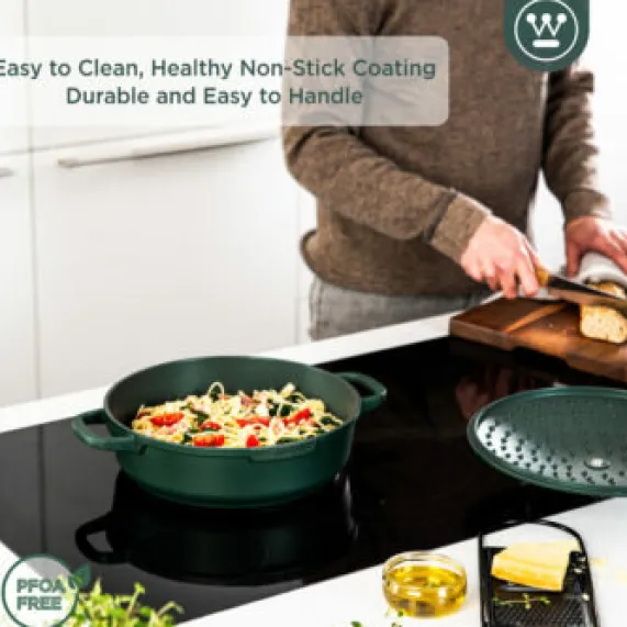 Hapjespan 32 cm Groen Performance Series Inductie Westinghouse