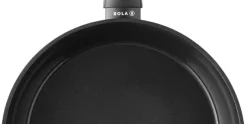 Hapjespan 28 cm Stonehenge Sola zwart