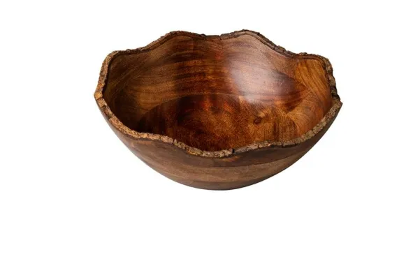 Houten kom 30 cm Nature