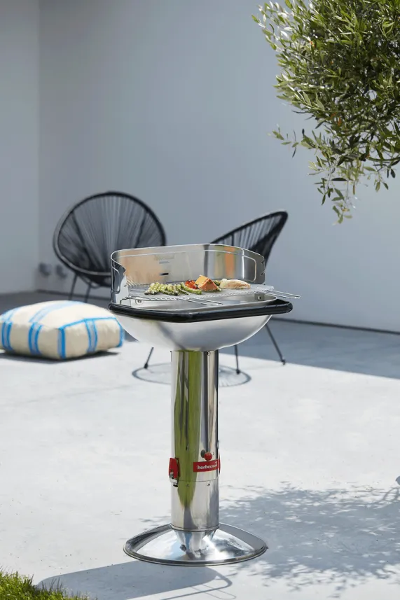 Houtskool Barbecue Loewy RVS 55