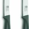 Huishoudmessen glad set van 2 grijs Kitchen Essentials