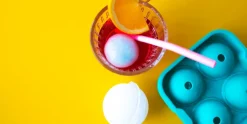 IJsballenvorm Large Silicone Aquablauw