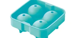 IJsballenvorm Medium Silicone Aquablauw