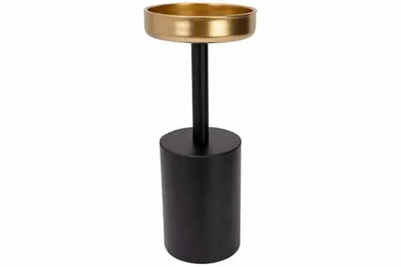 Kandelaar Goud 9 x 9 x 21 cm Largo