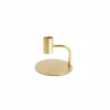 Kandelaar 10 x 8 cm Metaal Goud Pillar