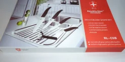 Keramische messenset 5-delig