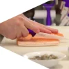 Keramische messenset 5-delig paars