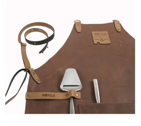 Keukenschort Bruin Cross-body Mr. Smith Boska