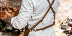 Keukenschort Bruin Cross-body Mr. Smith Boska