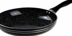 Koekenpan Keramische Coating 26 cm Zwart-Zilver Edënbërg Stonetec Line