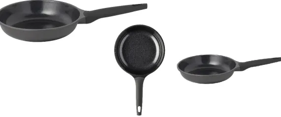 Koekenpannenset 3-delig Ceramic Deluxe