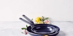 Koekenpannenset 2-delig met Keramische Antikleeflaag 20 / 28 cm Essence