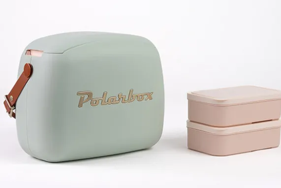 Koelbox met 2 boxen 6 L groen Coolerbag