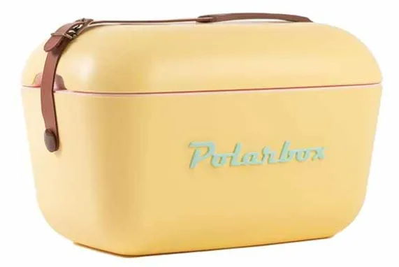 Koelbox Retro Geel 12 Liter