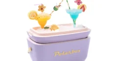 Koelbox Retro Paars 20 Liter