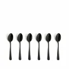 Koffielepels set van 6 Austin Vintage zwart Amefa
