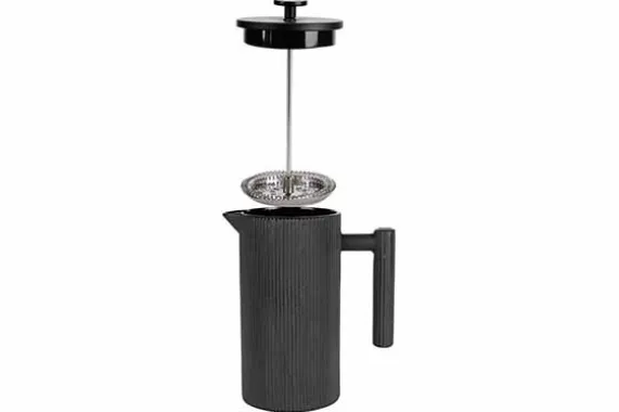 Koffiemaker 80 cl donkergrijs French Press