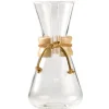 Koffiemaker met filter voor drie kopjes Chemex Classic