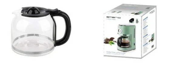 Koffiezetapparaat Retro Groen Emerio