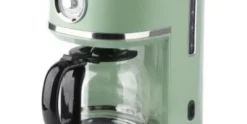 Koffiezetapparaat Retro Groen Emerio