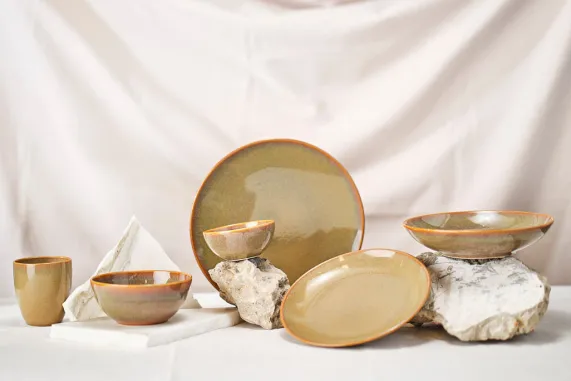 Kom 15 cm Bloom Olive