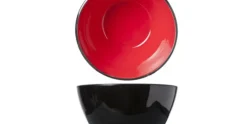 Kom 23cm rood Finesse