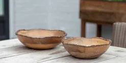 Kom hout organisch 26 cm Cosy&Trendy